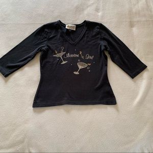 Christine & Alexander Black T-shirt